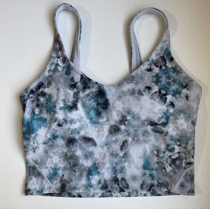 Lululemon Athletica Blue and Gray Tank Top Size 6